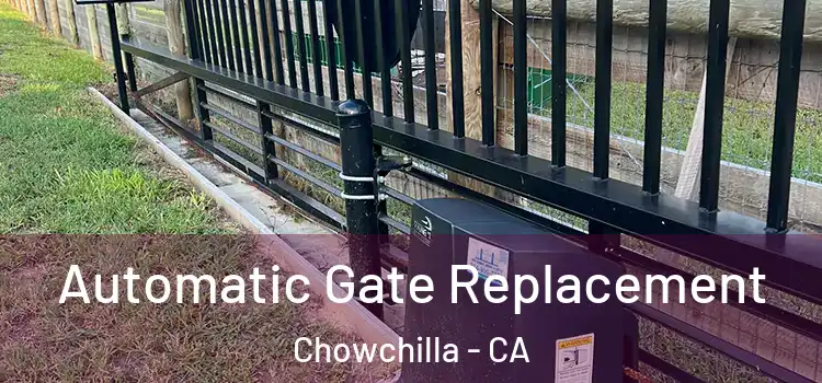 Automatic Gate Replacement Chowchilla - CA