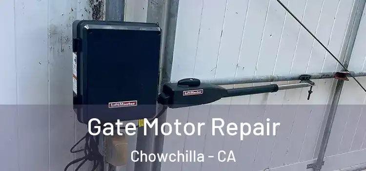 Gate Motor Repair Chowchilla - CA