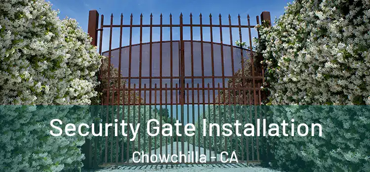 Security Gate Installation Chowchilla - CA